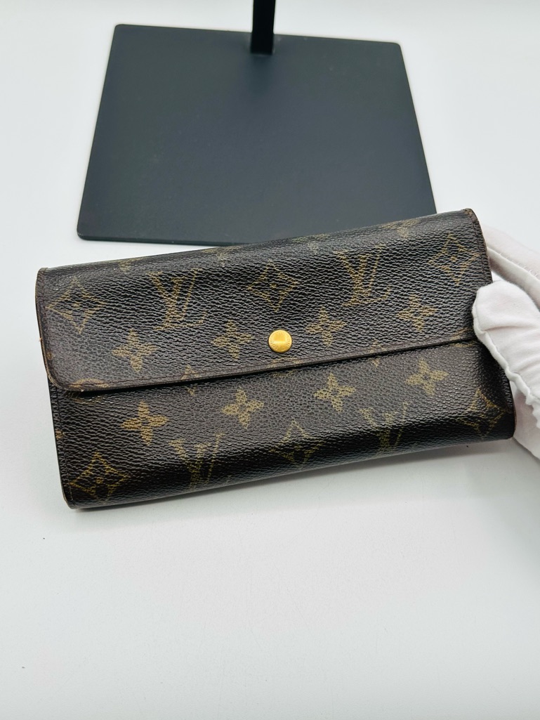 Louis Vuitton Long Monogram Flap Wallet
